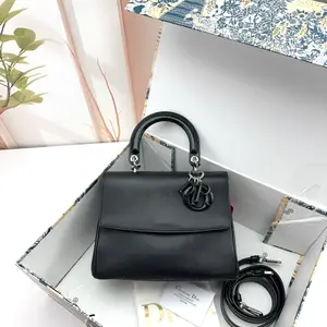 Pre-owned Dior Leather Shoulder Bags 7.8'' R2519 Shoulder Bag C536704109 0225 T4 Zoe