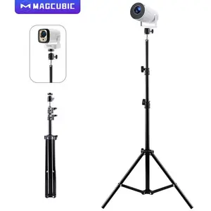 Magcubic Universal Projector Tripod Stand 120CM Retractable 1/4 Screw Portable Floor Stand Mount For Magcubic HY300 Pro Porjector, Camera Traveling Products