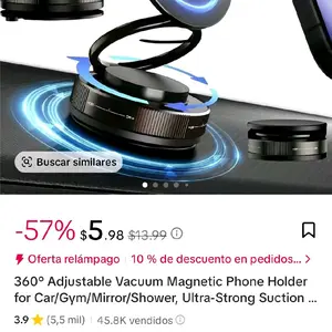 360° Adjustable Vacuum Magnetic Holder