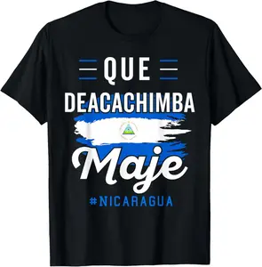 Nicaragua Flag Camiseta Nicaraguan Nicoya Pinoleros Nica Casual Short Sleeve Cotton T-Shirt