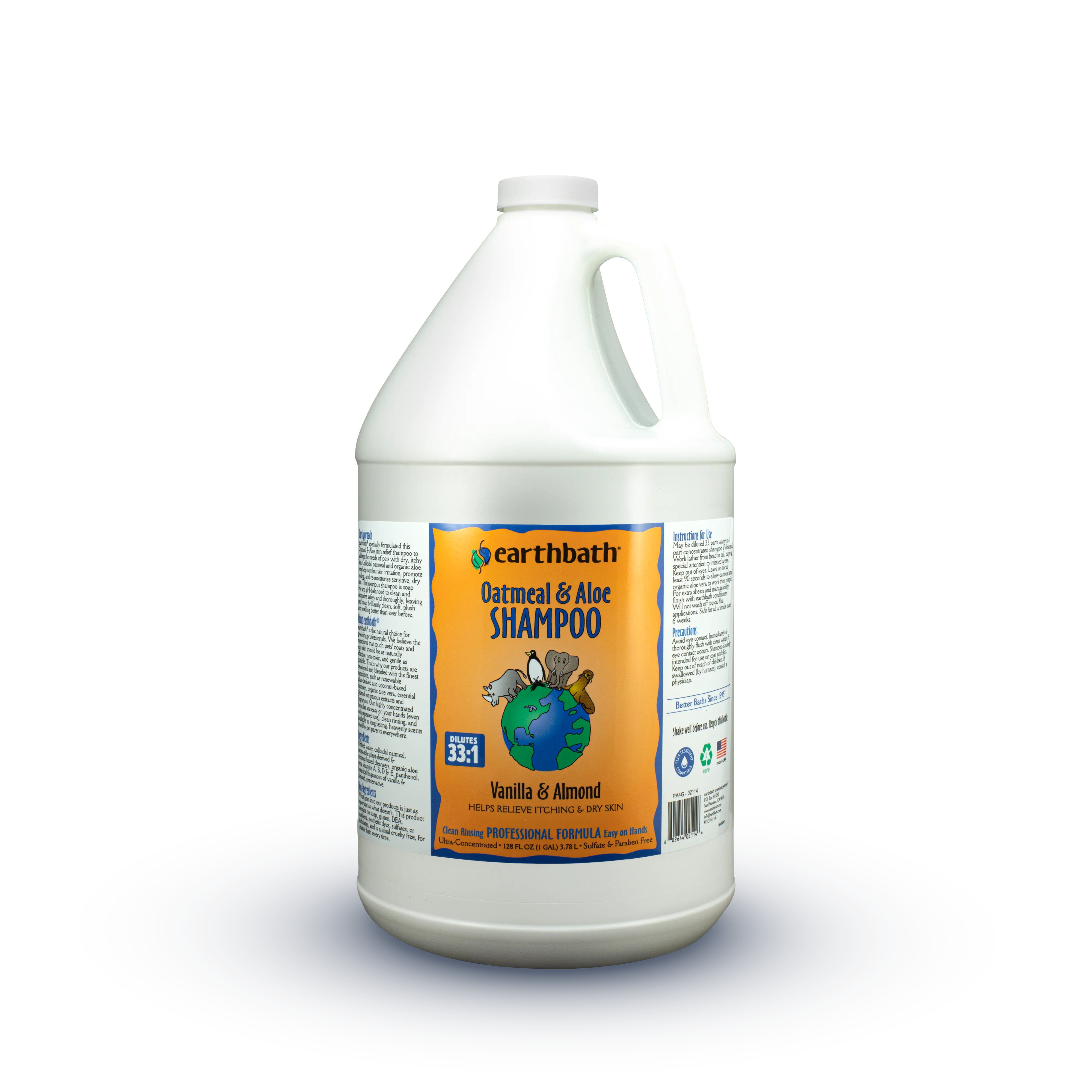 Oatmeal & Aloe Itch Relief Shampoo - Vanilla & Almond