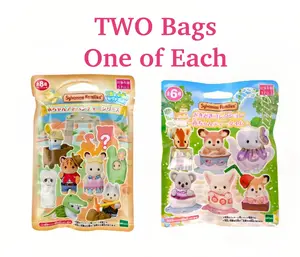 Sylvanian Families Tea Party + Baby Adventures Series TWO Bags
