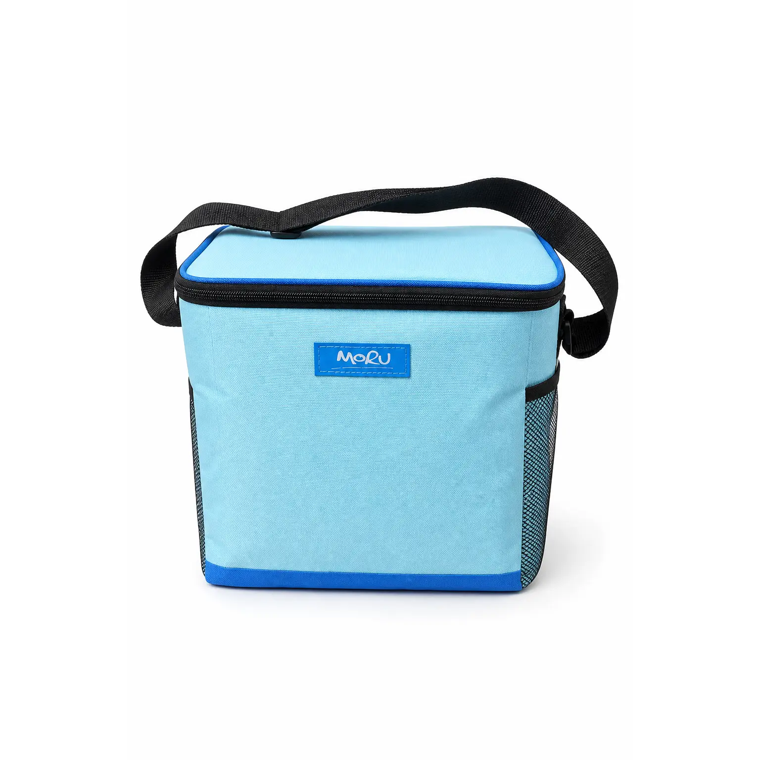 Moru 24 Can Cooler Bag – Lightweight & Portable Soft Cooler for Outdoors - Light Blue