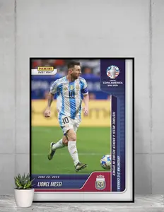 Lionel Messi 2024 Poster 12x17 Argentina