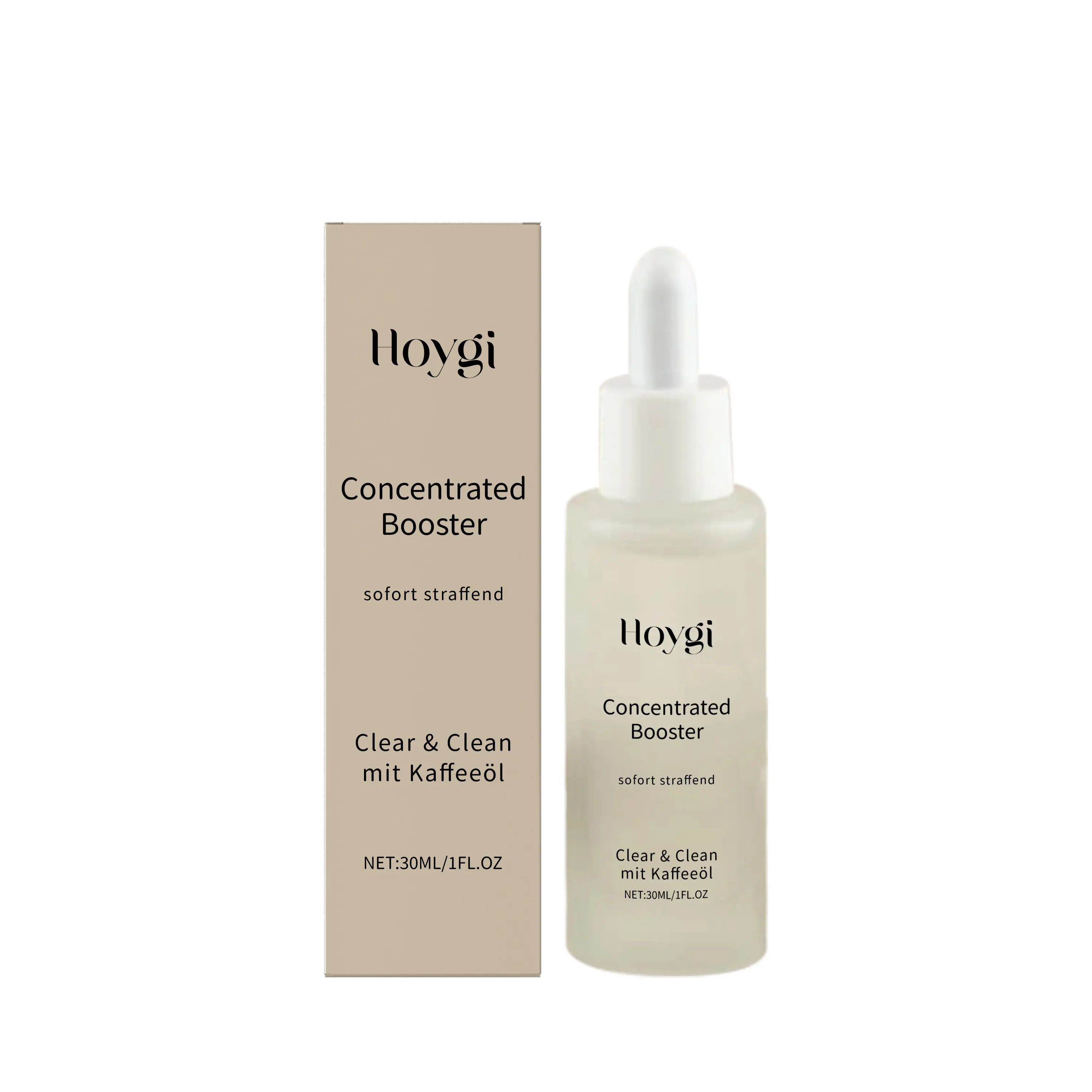 Concentrated Booster Facial Serum with Coffee Seed Oil, a Lightweight Anti-Aging and Hydrating Night Moisturizer for Skin Repair and a Smooth Complexion, 30ML
