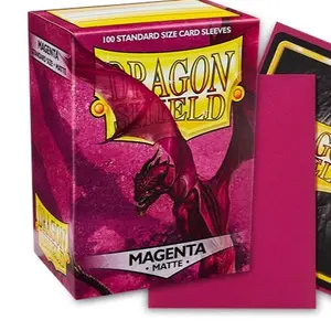 Dragon Shield Sleeve: Matte Magenta