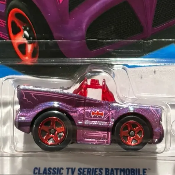 Purple Toon Bat car 1:64 scale Diecast car