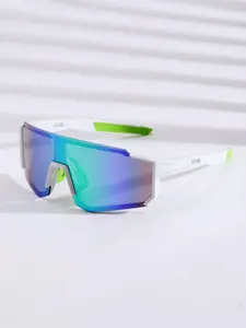 Outdoor Hiking Cycling Windproof Goggles, Large UV Protection, Silicone Nose Pad, Anti-Slip Breathable Sports Glasses, All Seasons, Sunglasses For Sports