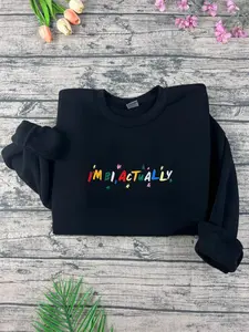 Heartstopper Embroidered Sweatshirt, Heartstopper,Queer,Bookish Merch,Gay Gifts,Embroidered Jumper,Heartstopper Clothes,Heartstopper Merch