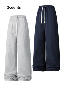 Men's Wool Knit Joggers 2-pcs, Breathable Durable Soft Comfortable Quick-Dry Anti-Cold, Perfect for Outdoor Sports & Casual Wear