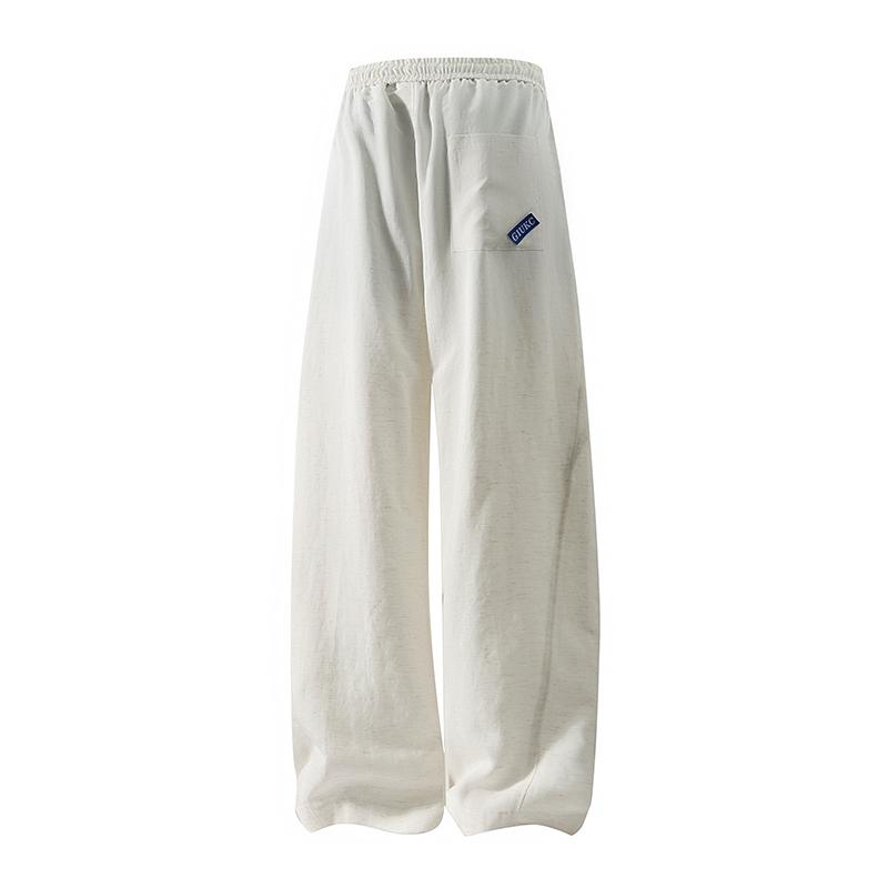 Men’s summer lightweight American casual cargo pants made from Lyocell fabric—breathable, comfortable, straight cut, loose fit