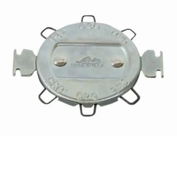 Compact Wire-Type Spark Plug Gauge, Spark Plug Gapper, Skin-Packed Standard Ignition Tool, .025-In to .045-In Range