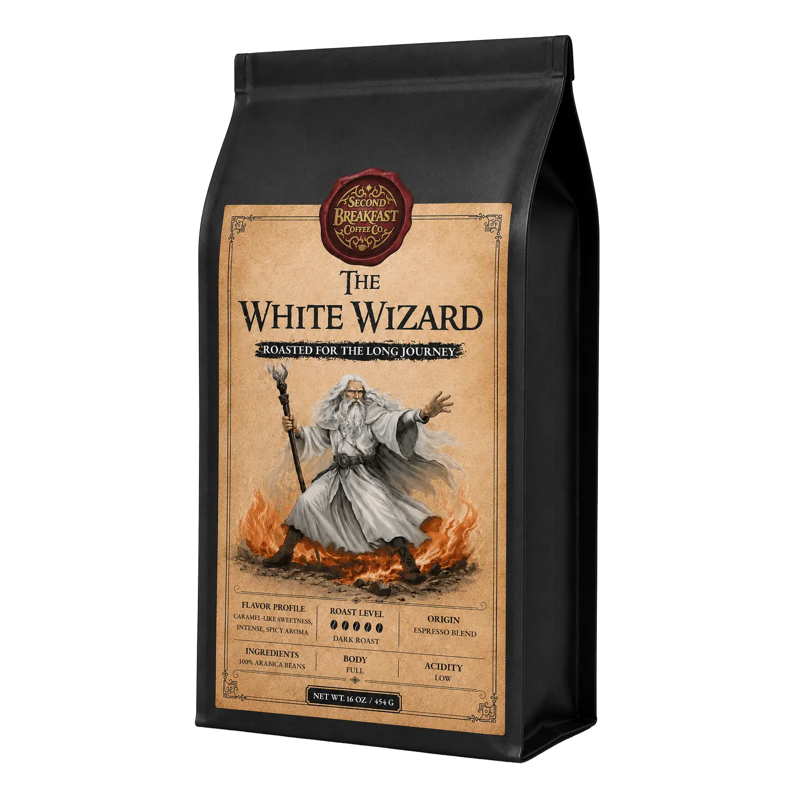 The White Wizard – Fantasy Coffee | 100% Arabica Whole Bean Coffee