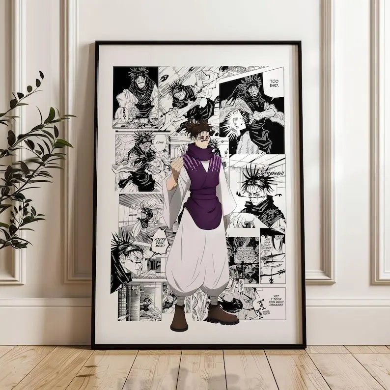 Jujutsu Kaisen Choso Poster – Curated Manga  Poster for Anime Lovers