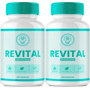 (2 Pack) Revital Capsules, Advanced Formula for Overall Health & Wellness Pills