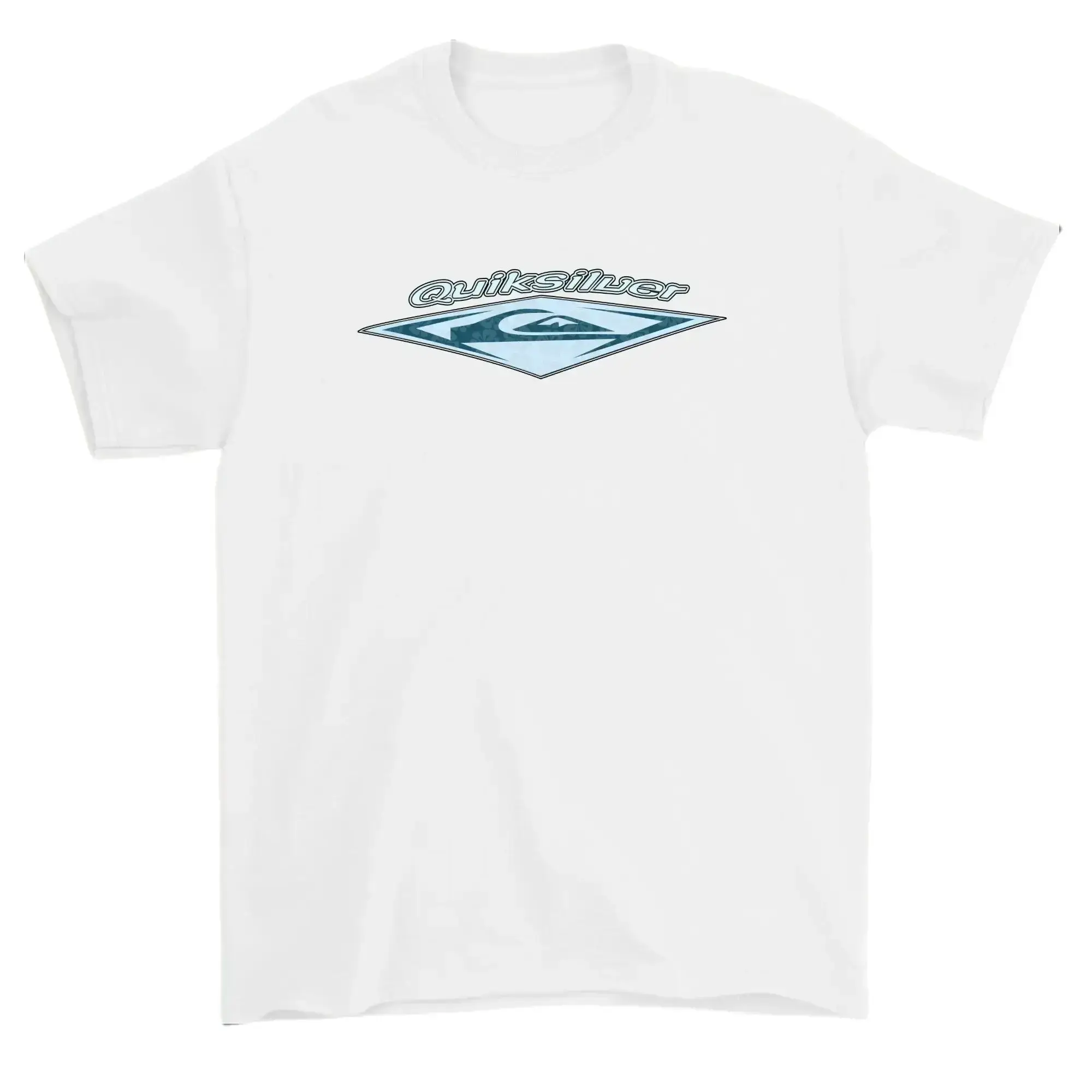 Vintage 90's Quiksilver Logo Faded Surfing T-Shirt - Unisex Graphic Tee, Cotton Casual Top, Gift for Adults, Vintage Shirts