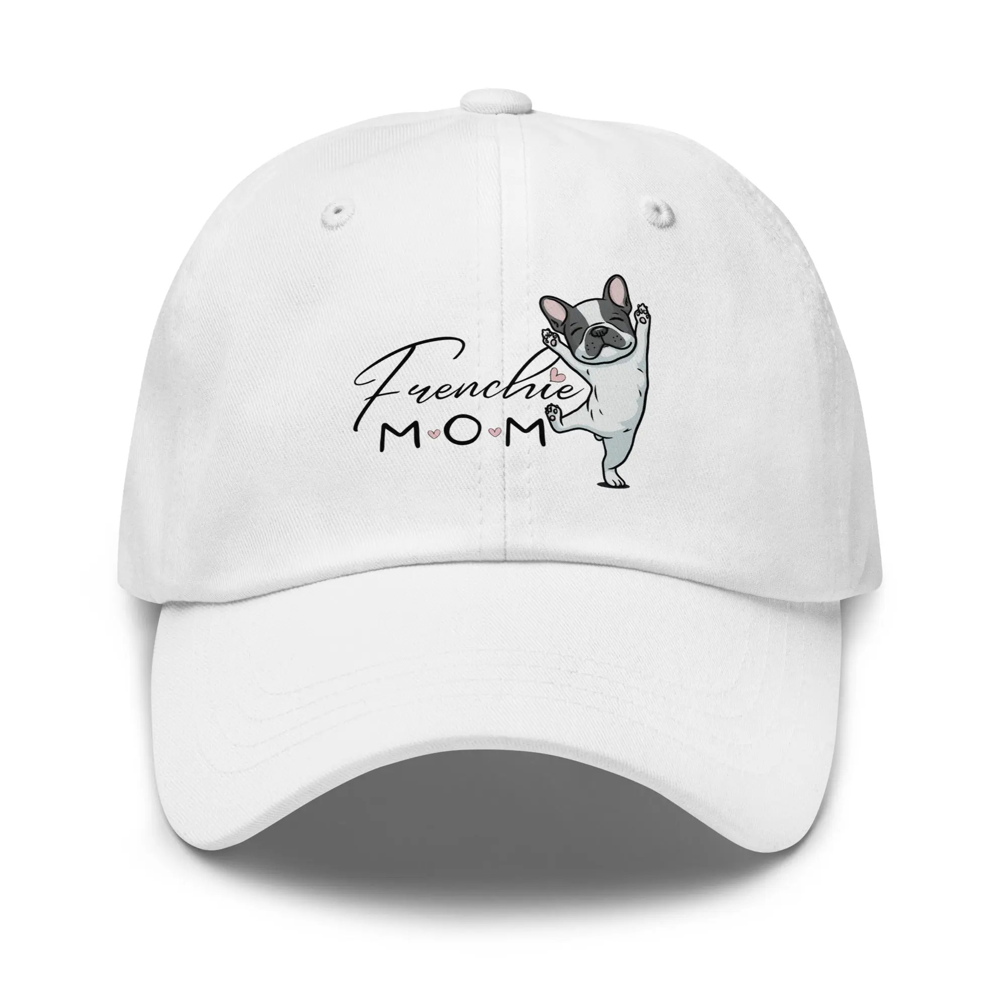 French Bulldog Mom Hat: Frenchie Baseball Cap, Dog Lover Gift