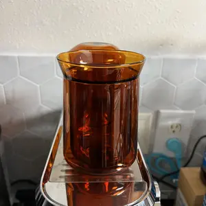 FLUR Tasting Glasses (Set of 2) – Perfect for Coffee, Matcha, Tea & More – For Hot or Iced Drinks – Double-Walled Borosilicate Glass – Handmade, Lightweight & Durable – 11oz