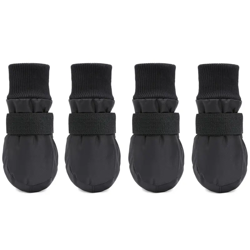 Alldogboots Soft Sole Waterproof Winter Dog Booties - Fits Any Size Dog!