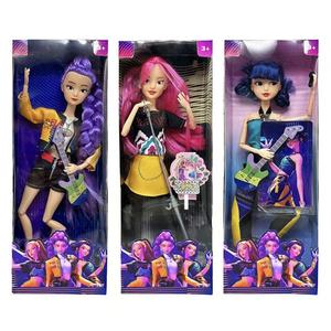 Cute Demon Hunter Vinyl Figurine Set – Collectible Action Doll Toy, Fun Plush Alternative for Kids & Fans, Unique Character Gift
