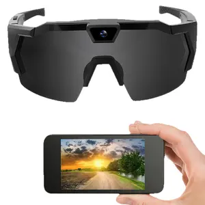 Snow goggles AI smart sunglasses, outdoor sports recorder, High-definition sports camera glasses 1080P, Automatic Camera Memory Wearable, new shooting sunglasses, camera, DV sports recording, taking 12.0MP Photos and videos, smart outdoor cycling recorder