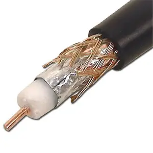 CMPLE  RG6 Cable- Standard Shield- Black 1000 Feet