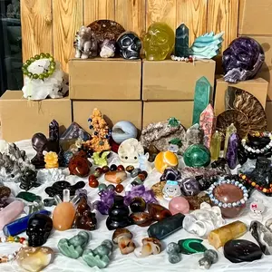 SecretsCrystal-Universal Link - Assorted Gemstone Points & Stones for Healing & Decor