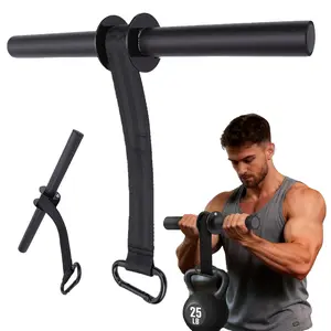 Wrist Roller Forearm Trainer Adjustable R-esistance Ultra Strong Nylon Webbing Forearm Exerciser with Thickened Handle Grip for Strength Training Anti-Slip Handle Arm Trainer, Versatile Fitness, for Train At Home