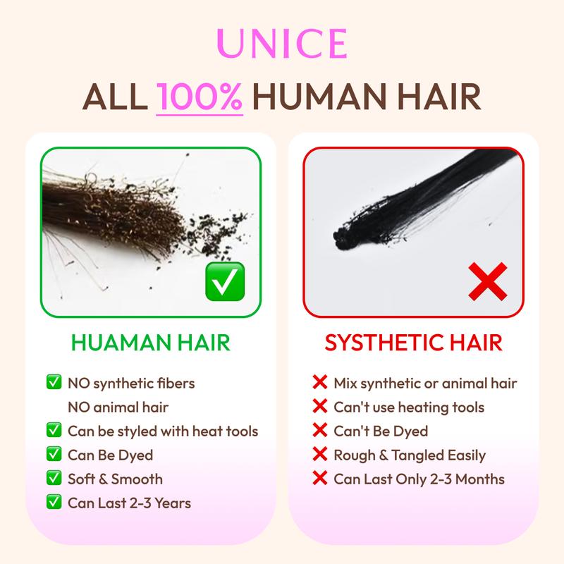 【NEW IN】UNice Pre-Everything Balayage Highlight Fluffy Loose Wave Curtain Bangs Wig   Glueless 13x4 Lace Frontal Human Hair Wigs with Upgraded Drawstring