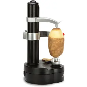 Starfrit Rotato Express Electric Peeler - 2 Spare Blades - Safe & Easy to Use - Effortlessly Peels Vegetables and Fruit: Apple Peeler: Home & Kitchen