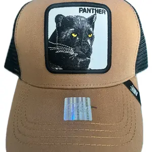 Panther embroidered cap