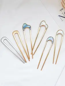 Elegant Sakura Design Hair Pin, Minimalist Japanese Styling Hair Pin for Women, for Bridal, Tea Party & Special Occasions