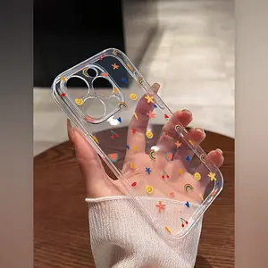 Phone Case: Full-screen Printed Transparent Full-coverage Drop-proof Protective Phone Case. Suitable for a variety of iPhone models, from Iphone 17 series to Iphone 11 series, and Iphone x series