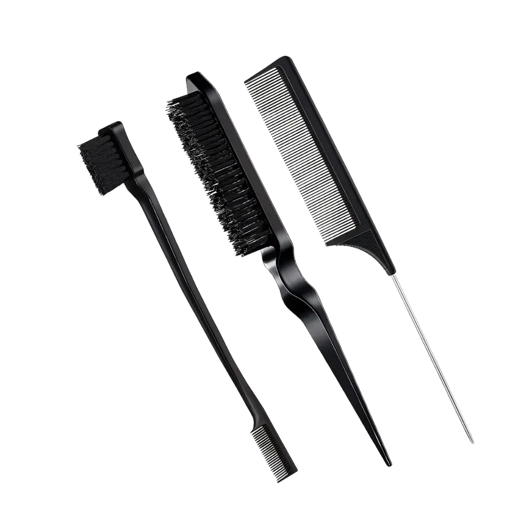 Locs Styling Dual Edge Brush & Comb Set (3 pcs)