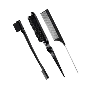 Locs Styling Dual Edge Brush & Comb Set (3 pcs)