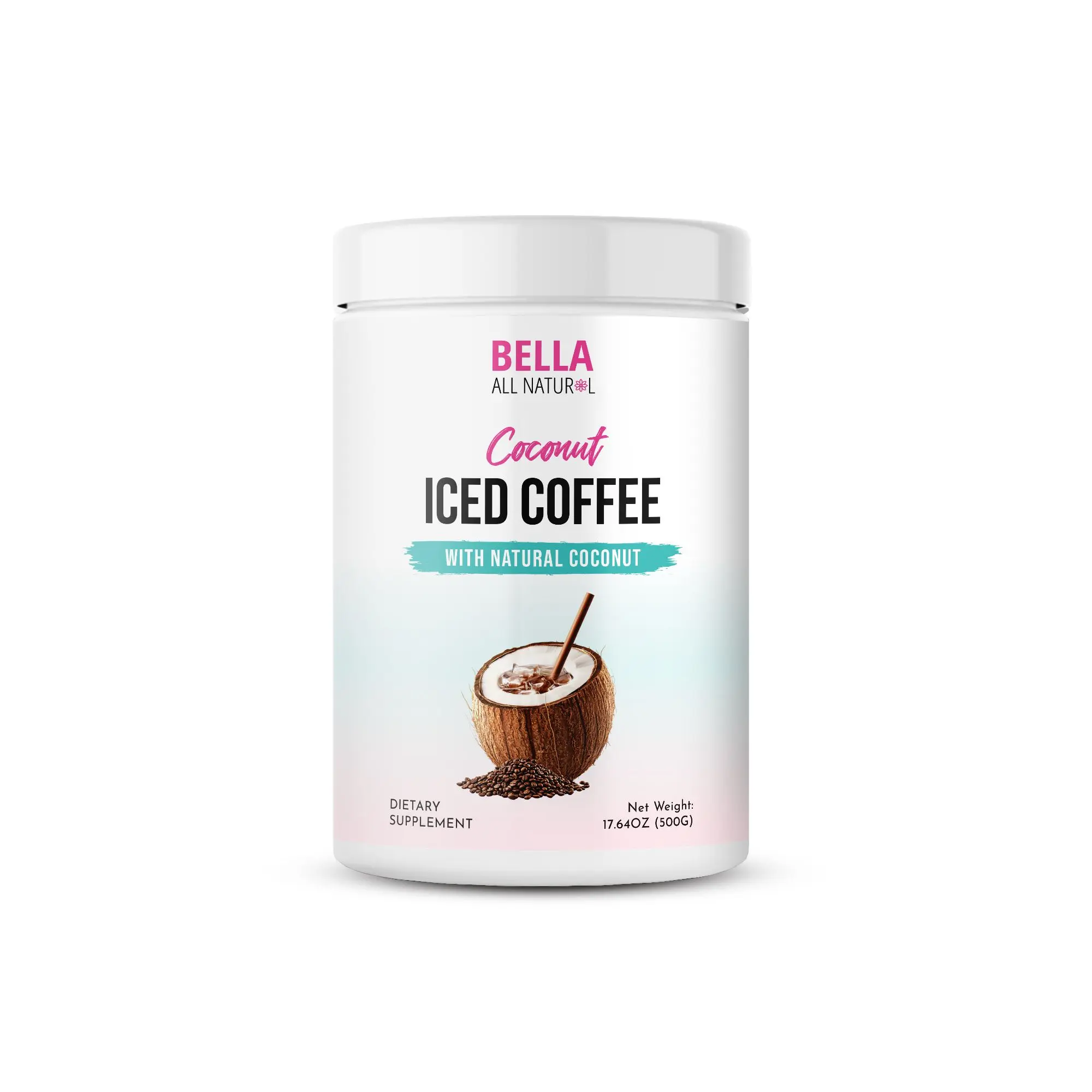 Bella All Natural Coconut Iced Coffee - 500g Bella All Natural Coconut Iced Coffee - 500g