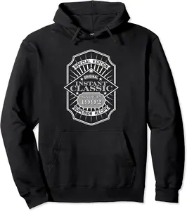 Instant Classic 1992 Vintage Retro Logo Style Pullover Hoodie - Alizejaqua Shop 61B09WL29YZ9