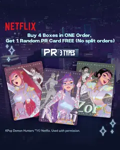 Not For Sale-KPop Demon Hunters-Collectible Trading Cards-Energy Edition-001-NA-Series 1-A PR Card