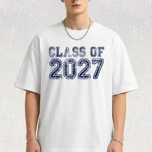 Class of 2027 Grow with Me Future Graduation Year T-Shirt Sweatshirt Printed in USA