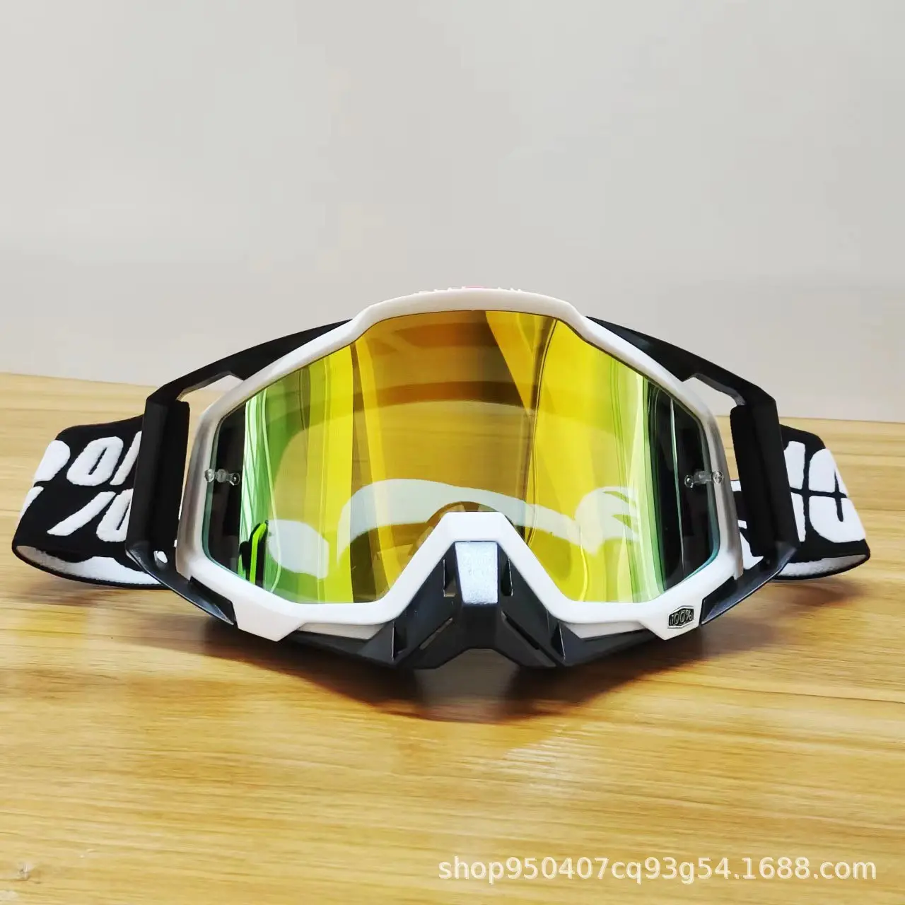 72 white framed black nose   red film