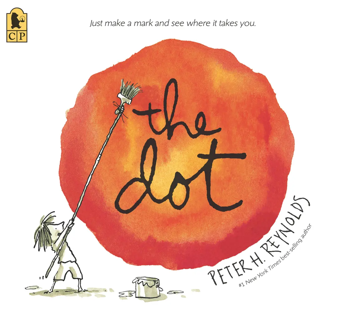 USED Book - The Dot: (A Creative Growth Storybook Boosting Confidence, Artistic Expression, and Emotional Intelligence Through Imagination - For Kids Ages 5-9 in by Reynolds, Peter H. (Paperback) - english