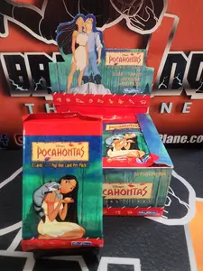 Disney Pocahontas Skybox Pack Personal Break! 8 cards and 1 Pop-Out Card!
