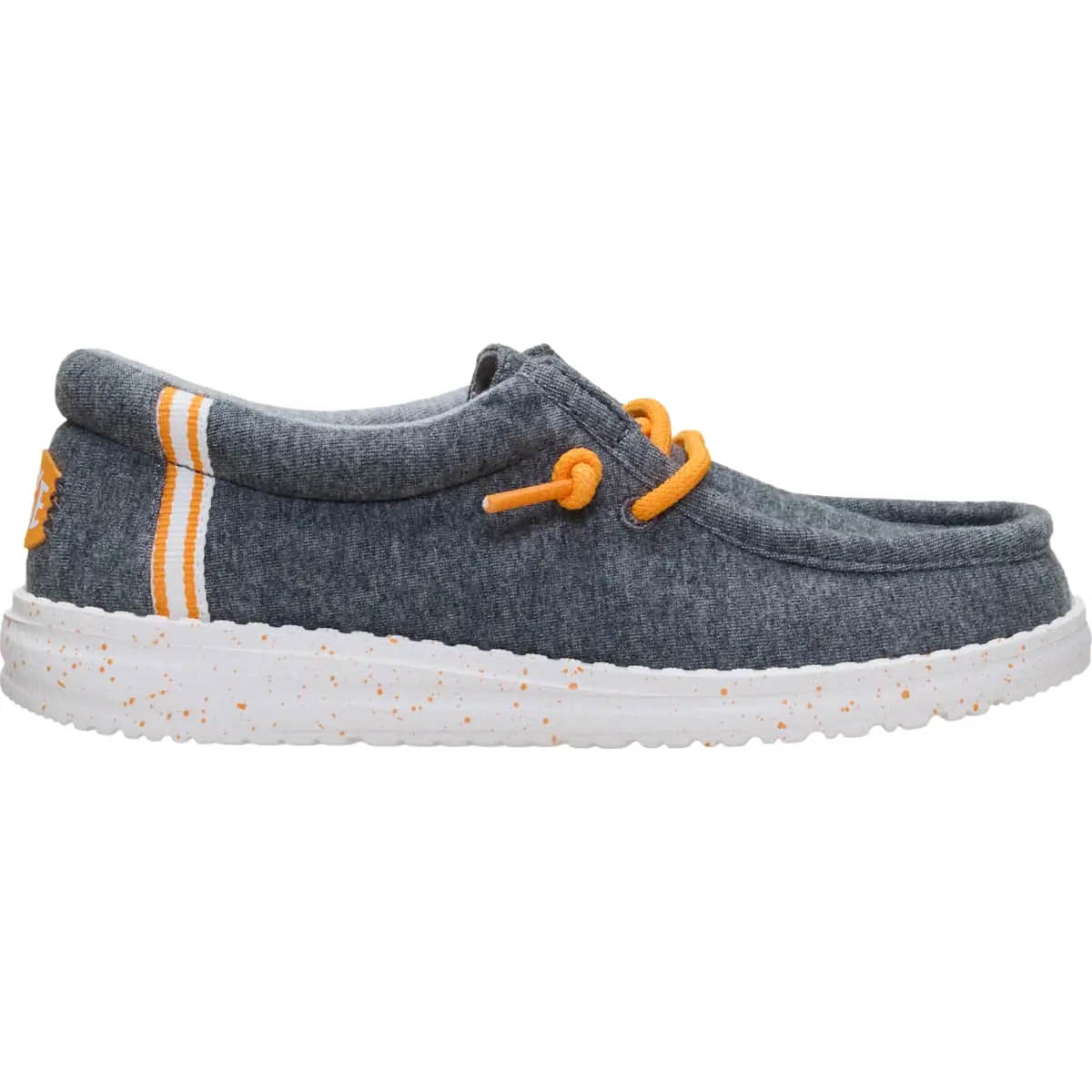 HEYDUDE Wally Kids Stretch Jersey - Comfortable Slip on Shoes for Youth
