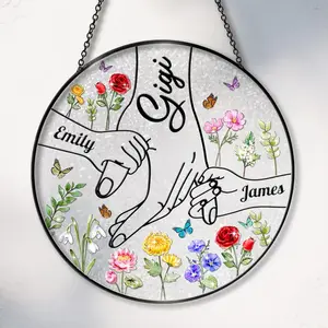 Personalized Mothers Day Gifts for Grandma Suncatcher, Nana Suncatcher, Gift For Mom, Mimi