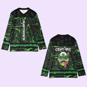 Subtronics Jersey, Cyclops Mashup Cloak Hockey Jersey, B2B EXCISlON Hockey Jersey, Edm Music Festival Merc, Edm Rave Jersey