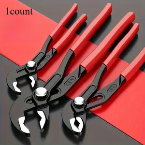 Adjustable Groove Joint Pliers, Heavy Duty Water Pump Pliers, Multipurpose Professional Elbow Pump Pliers, Industrial Universal Hand Tool for Home & Office Use, Men Gifts, Hardware, Hardware, Industrial