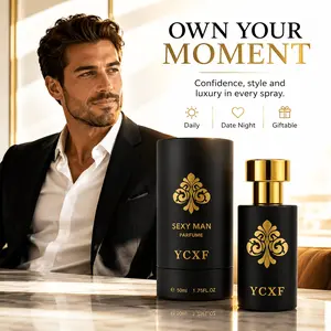 Men's Pheromone Perfume | Long-Lasting Cologne | Black Fragrance Spray | Charismatic Woody Cologne | Boost Your Charm and Attract Women | Portable Packaging | For Everyday and Date Use | Enhance Men's Charm | Premium Men's Perfume | Great Gift Idea