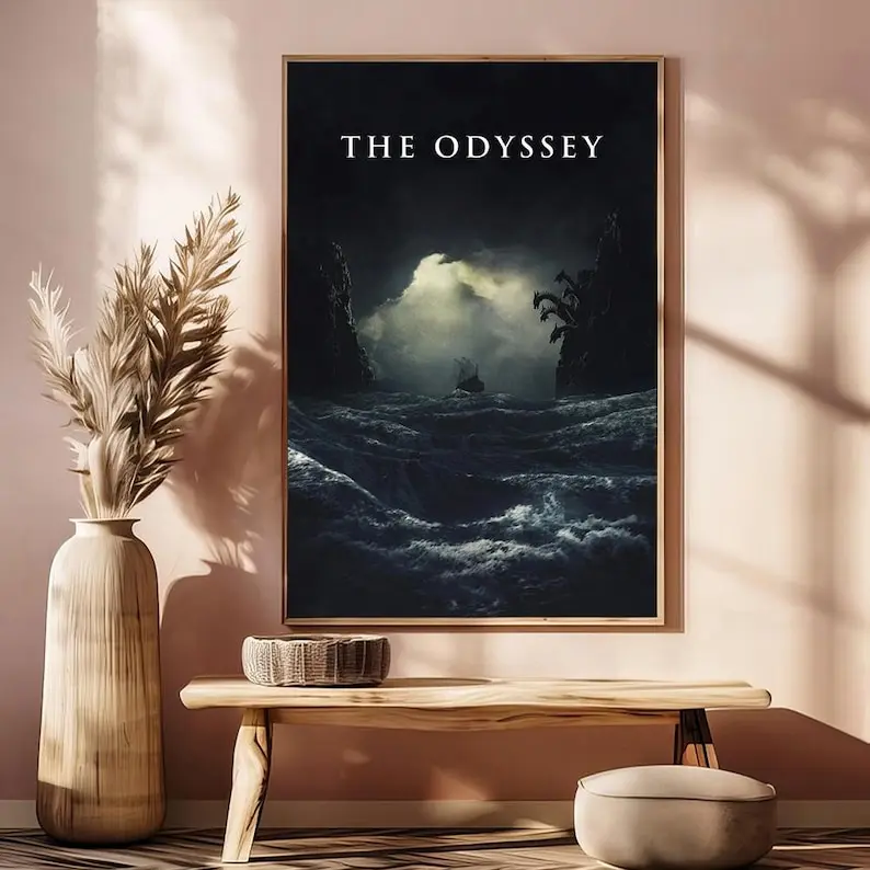 The Odyssey Movie Poster Unframed Print Home Decor Gift Idea Movie 2026 Poster