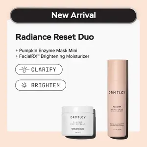 Radiance Reset Duo - Pumpkin Enzyme Mask Mini + FacialRX Brightening Moisturizer