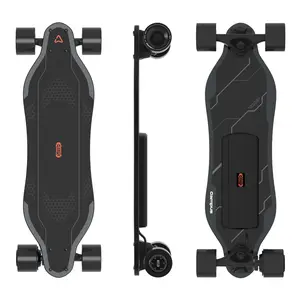 MEEPO Campus Skateboard with Remote, 15.5MPH Top Speed, 7-Layer Maple Deck for Beginners & Daily Commute